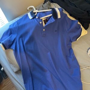 Blue Michael Kors Polo Shirt